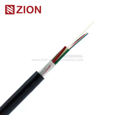 Ducted  or Aerial GYFTY Stranded Loose Tube Fiber Optic Cable With PE Sheath