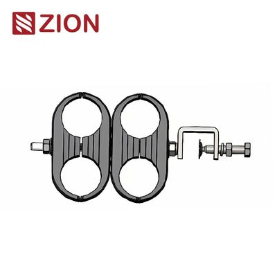 Feeder Cable Clamp for 1-1/4" Cable – 2-Way, Stainless Steel & EPDM, Outdoor Use | ZFRFCC0241