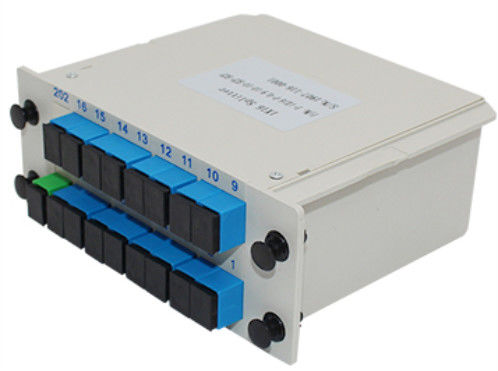PLC Fiber Splitter 1X4/8/16 Single Mode with SC/FC/LC/ST Connection for High-Performance Fiber Optic Networks