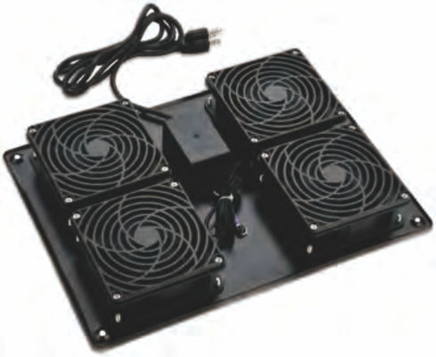 120 × 120 × 38 Fan Size SPCC Cold Rolled Steel Cabinet Cooling Fan with Thermostat Control for Server Rack and Data Center