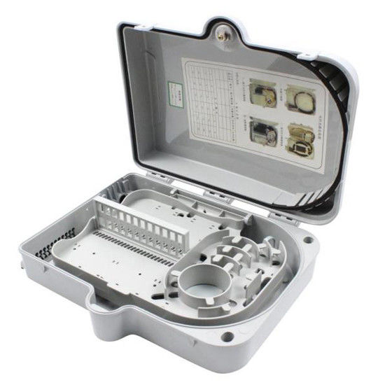 24 Core Fiber Optical Terminal Box with ABS+PC Material and IP55 Protection for Fttx Networks