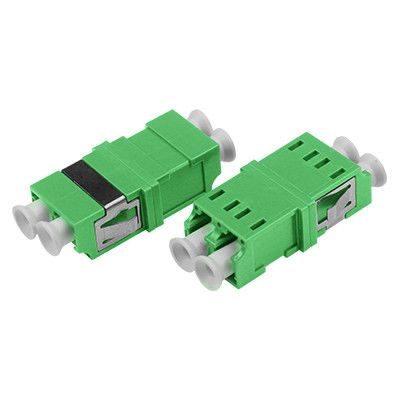 LC APC DX Welding Symmetry-type Fiber Optic Adapter Without Flange and ≤ 0.2dB Alternating Loss