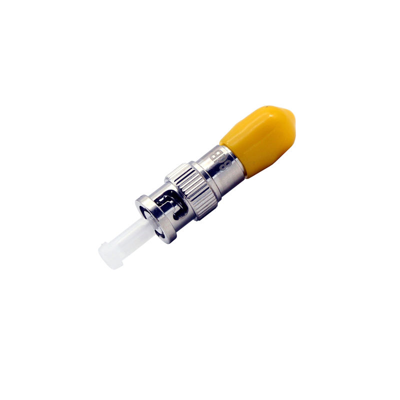ST APC Female to Male Plug-In Fixed Fiber Optical Attenuator with 1-25dB Attenuation and Low Insertion Loss