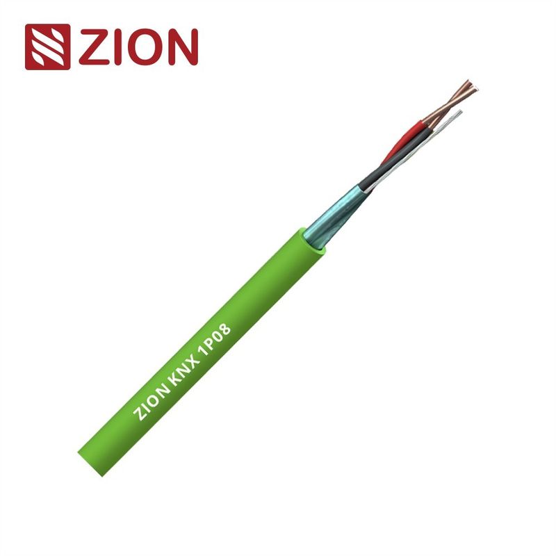 KNX 1PR 0.8mm Bare Copper LSZH Cable – PE Insulation, Foil Shielded | KNX1P08-OE